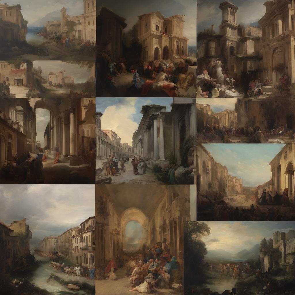 Στυλ και τεχνικές του Καλλιτέχνη Francesco CONTIN